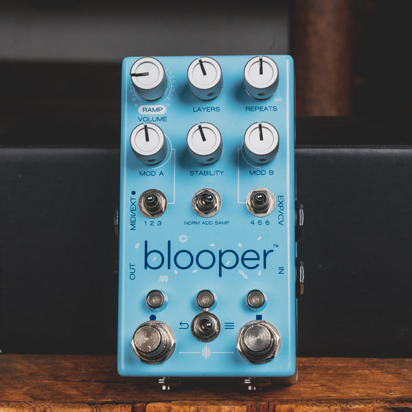 blooper pedal Chase Bliss Blooper Bottomless Looper w/ Box