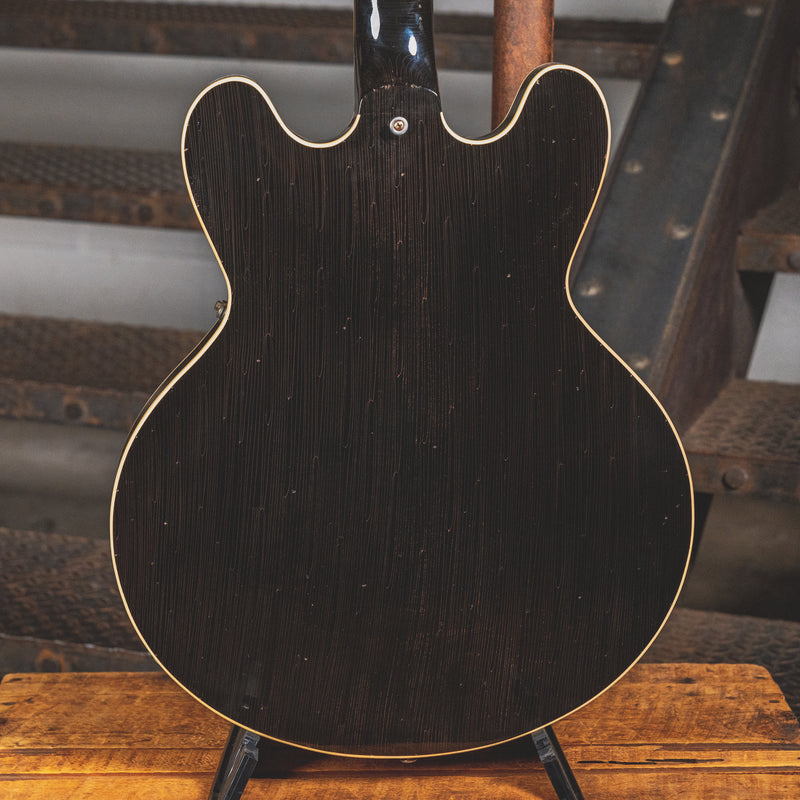 2020 Heritage H-535 Artisan Aged Semi-Hollow Ebony w/ OHSC - Used