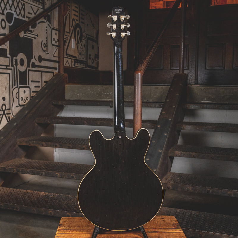 2020 Heritage H-535 Artisan Aged Semi-Hollow Ebony w/ OHSC - Used