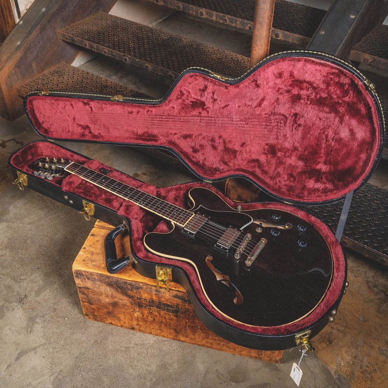 2020 Heritage H-535 Artisan Aged Semi-Hollow Ebony w/ OHSC - Used