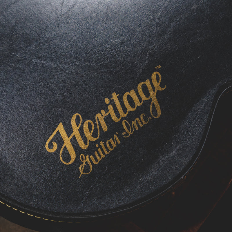 2020 Heritage H-535 Artisan Aged Semi-Hollow Ebony w/ OHSC - Used