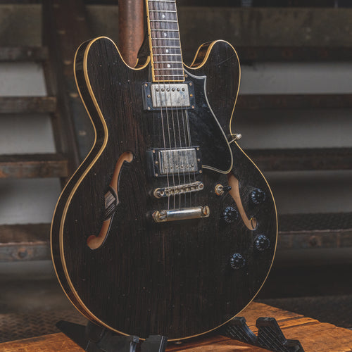 2020 Heritage H-535 Artisan Aged Semi-Hollow Ebony w/ OHSC - Used