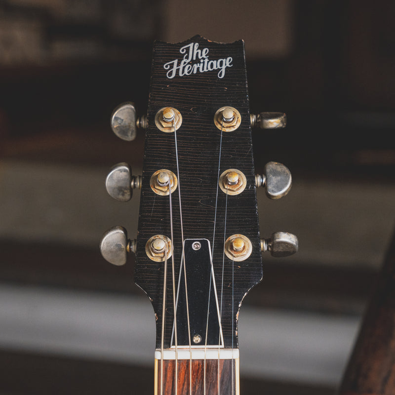 2020 Heritage H-535 Artisan Aged Semi-Hollow Ebony w/ OHSC - Used
