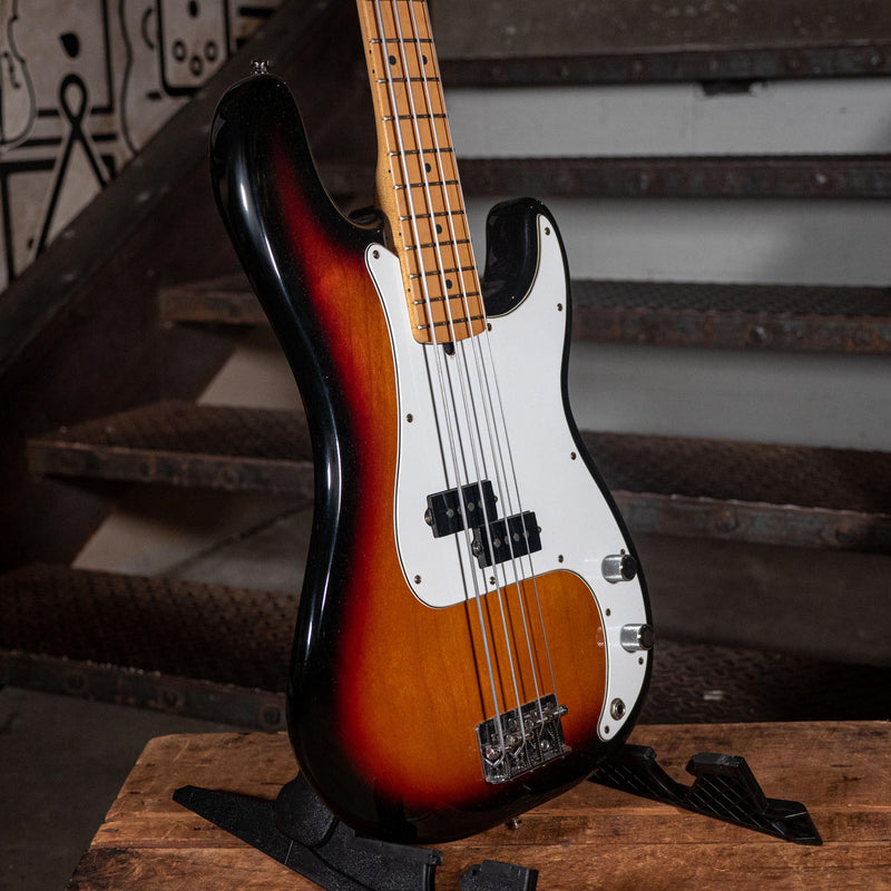 Fender 1998 American Standard Precision Bass 3 Tone Sunburst With OHSC