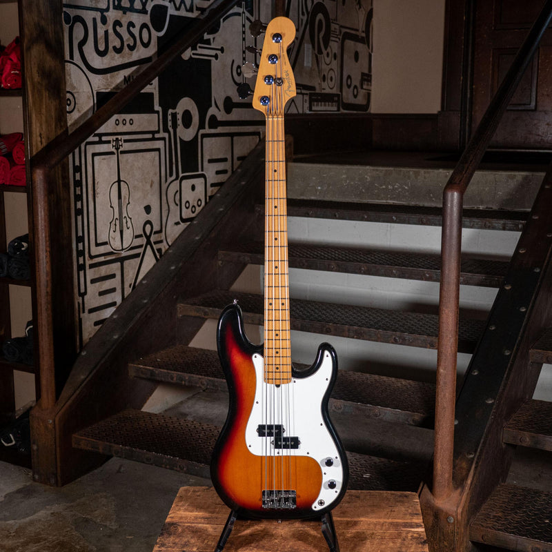 Fender 1998 American Standard Precision Bass 3 Tone Sunburst With OHSC