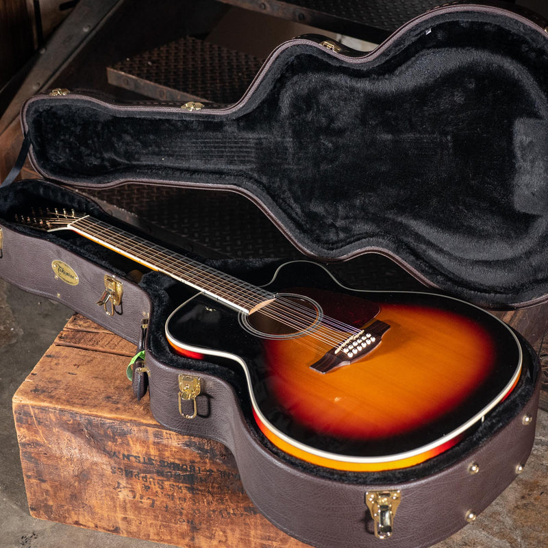 Takamine GJ72CE-12 Sunburst With HSC - Used