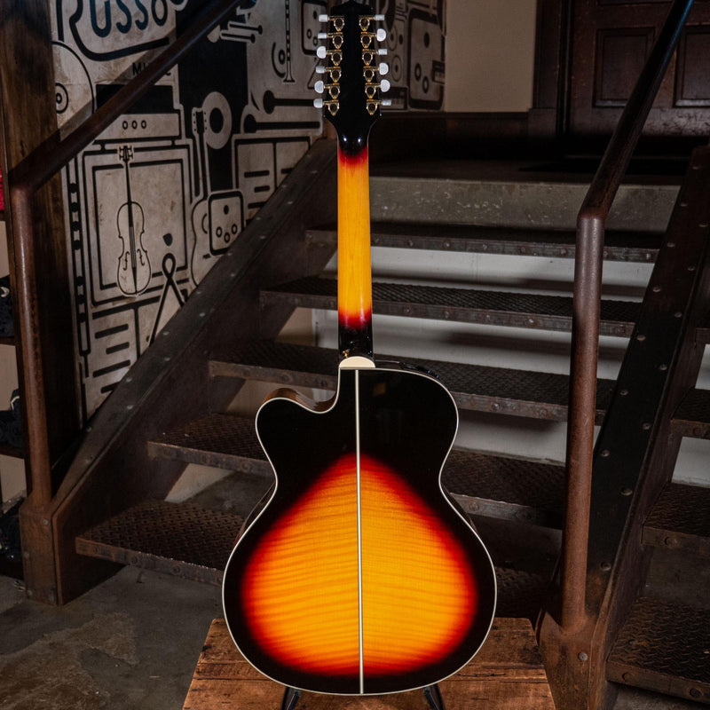 Takamine GJ72CE-12 Sunburst With HSC - Used