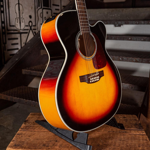 Takamine GJ72CE-12 12-String Acoustic Guitar, Sunburst w/HSC - Used