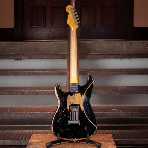 Fender Custom Shop 2012 Limited '63 Strat Relic Black With OHSC - Used