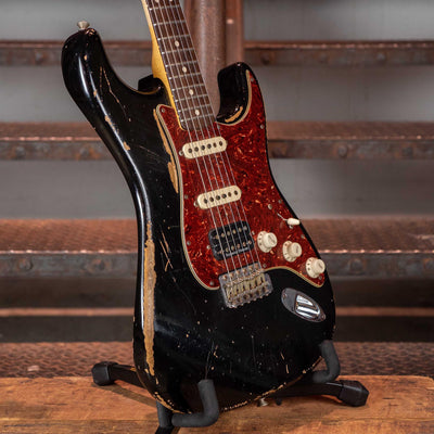 Fender Custom Shop 2012 Limited '63 Strat Relic Black With OHSC - Used
