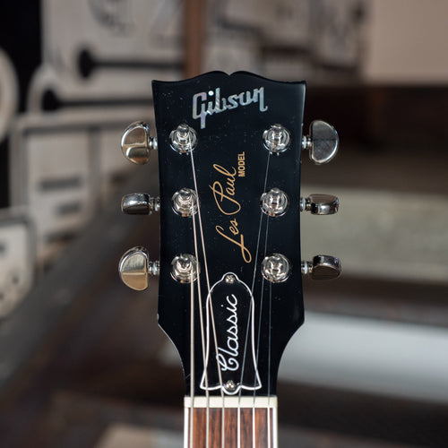 Gibson 2018 Les Paul Classic With Bigsby Ebony With OHSC - Used