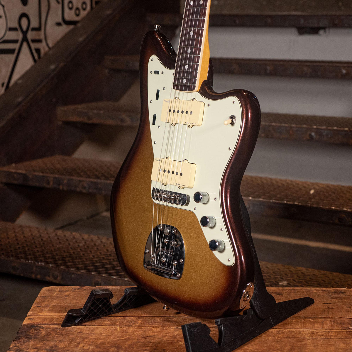 Fender American Ultra Jazzmaster Mocha Burst With OHSC - Used