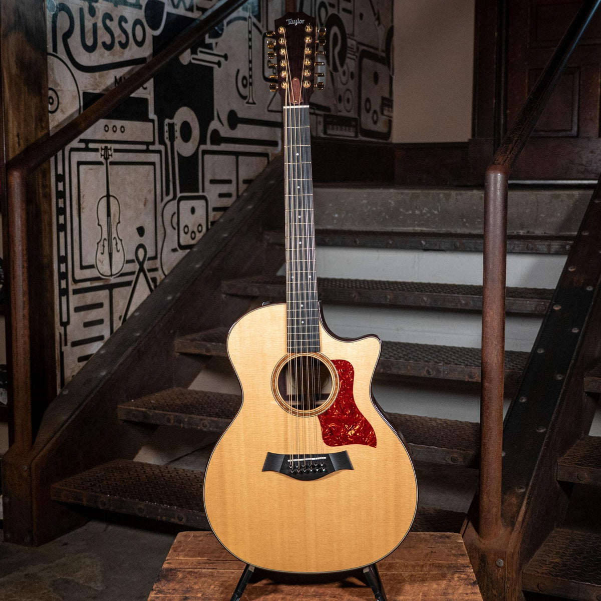 Taylor 754CE Natural With OHSC - Used
