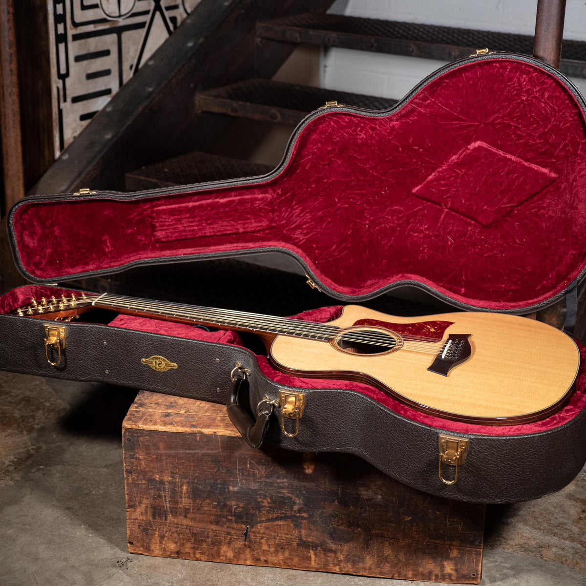 Taylor 754CE Natural With OHSC - Used