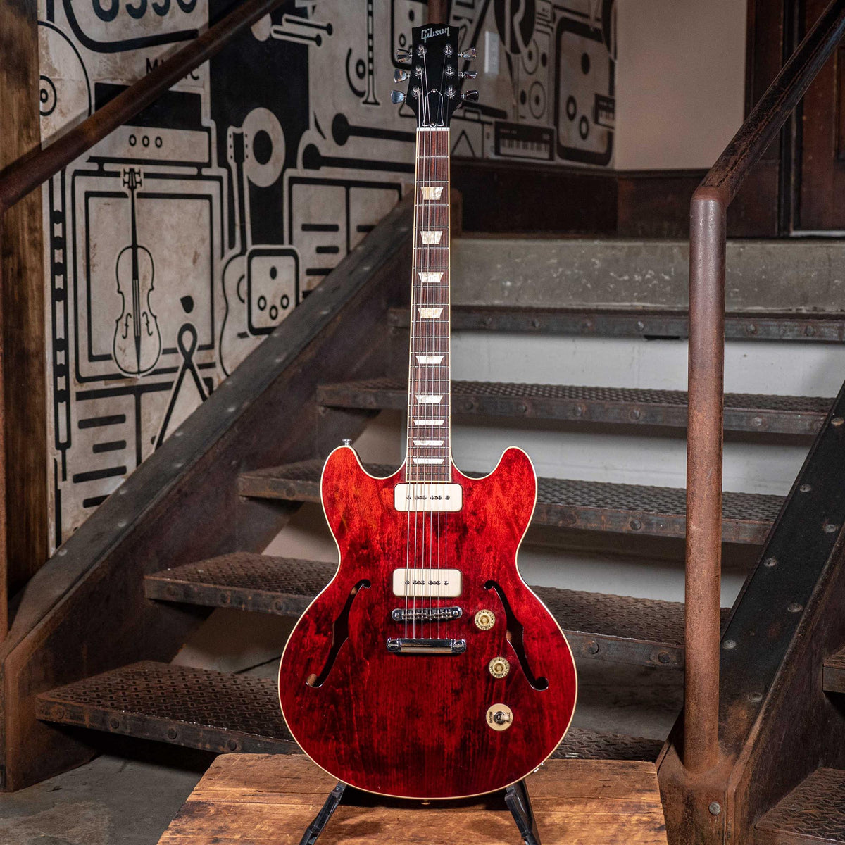 Gibson 2012 Midtown P90's Wine Red - Used