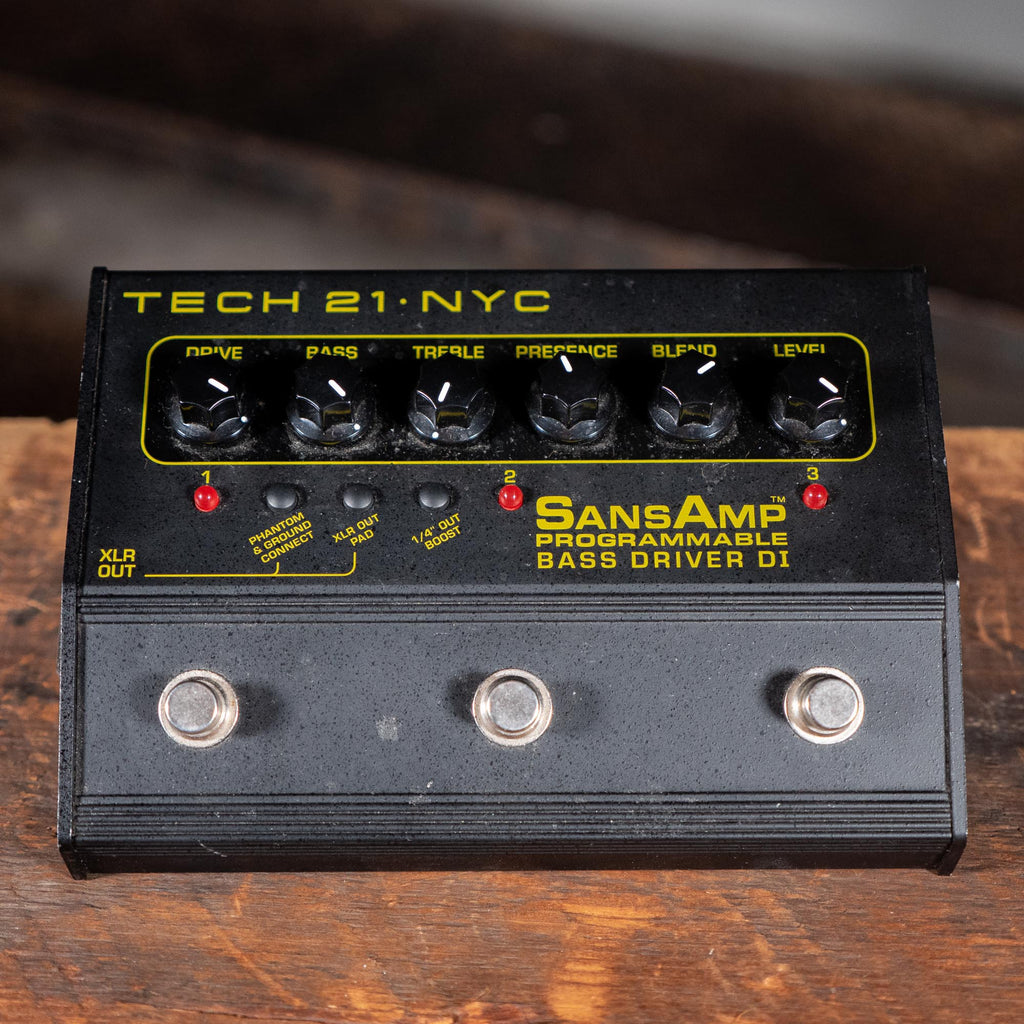 Tech21 Sans Amp Programmable Bass Driver DI - Used