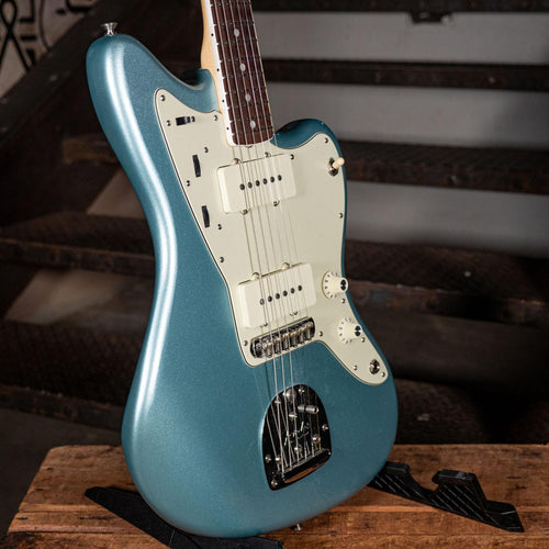 Fender 2017 '65 Jazzmaster Firemist Silver Wildwood Thin Skin With OHSC - Used