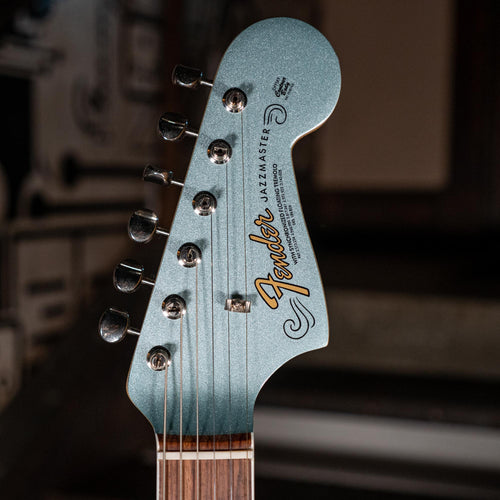 Fender 2017 '65 Jazzmaster Firemist Silver Wildwood Thin Skin With OHSC - Used