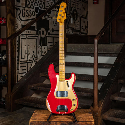 Fender 2014 Custom Shop '57 Relic Precision Bass Dakota Red With OHSC - Used