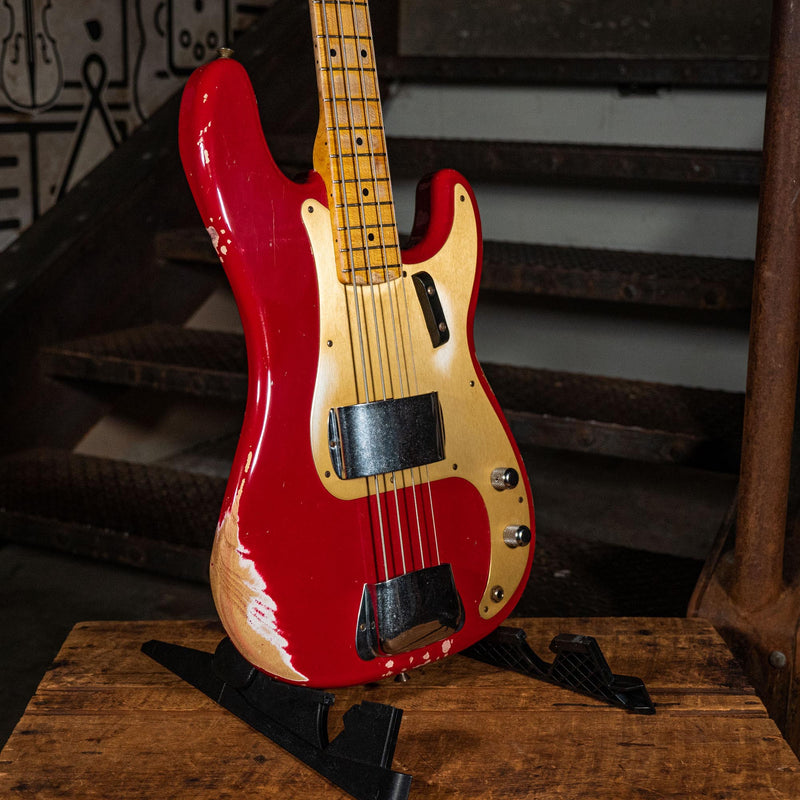 Fender 2014 Custom Shop '57 Relic Precision Bass Dakota Red With OHSC - Used