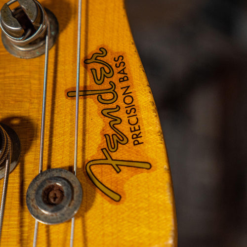 Fender 2014 Custom Shop '57 Relic Precision Bass Dakota Red With OHSC - Used