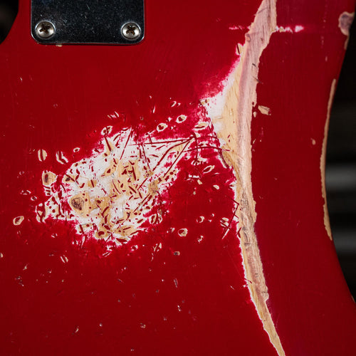 Fender 2014 Custom Shop '57 Relic Precision Bass Dakota Red With OHSC - Used