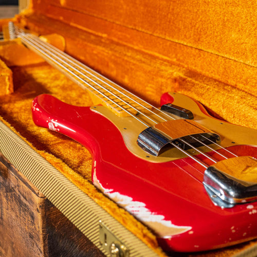Fender 2014 Custom Shop '57 Relic Precision Bass Dakota Red With OHSC - Used