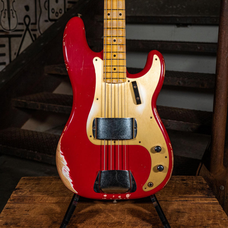Fender 2014 Custom Shop '57 Relic Precision Bass Dakota Red With OHSC - Used