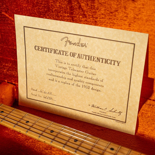 Fender 2004 AVRI '52 Telecaster With OHSC - Used