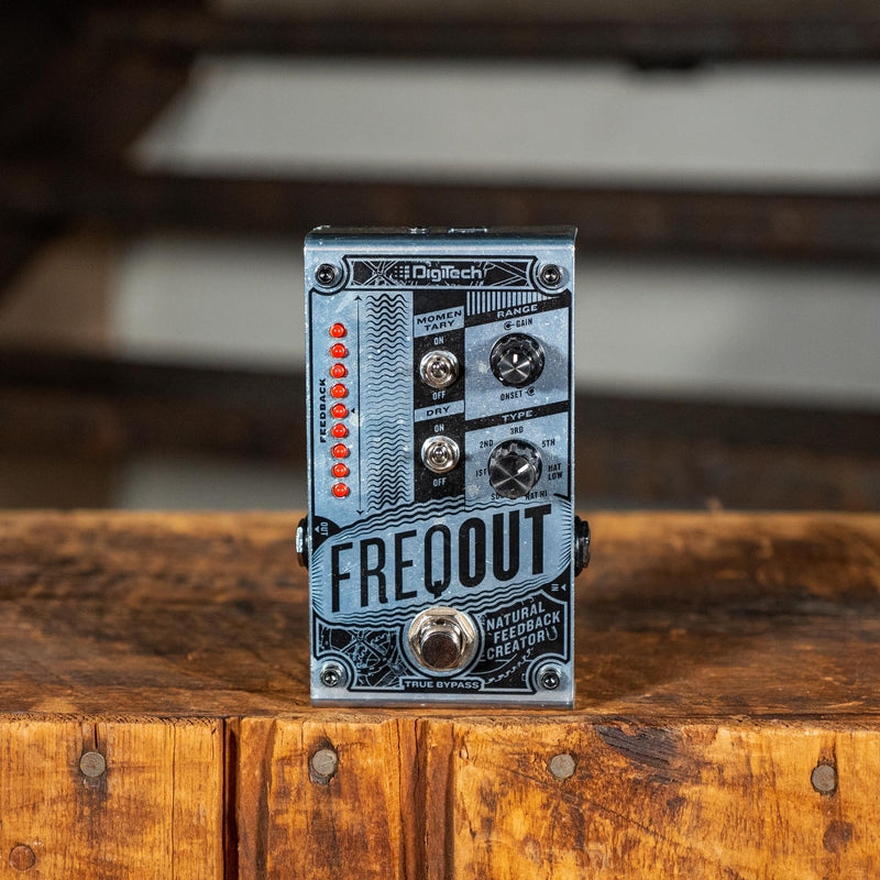 digitech freqout natural feedback creator pedal DigiTech FreqOut Natural Feedback Creator