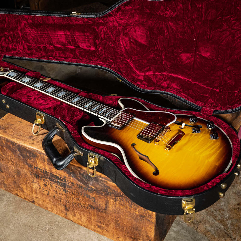 Gibson Custom 2017 ES-356 Vintage Sunburst With OHSC - Used