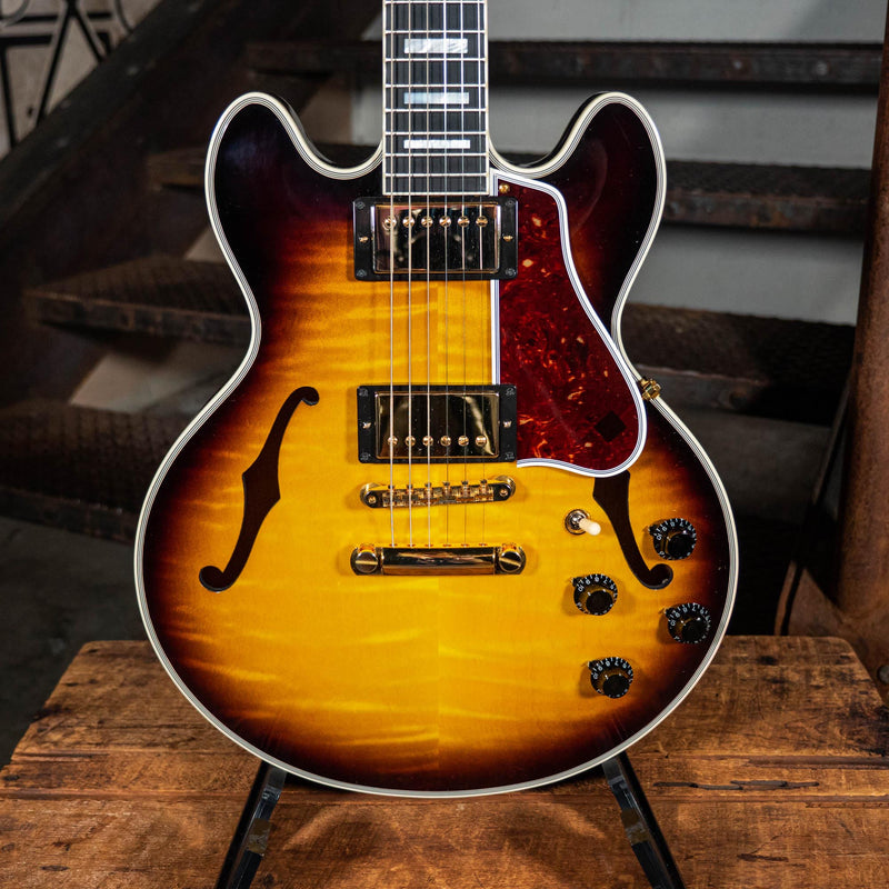 Gibson Custom 2017 ES-356 Vintage Sunburst With OHSC - Used