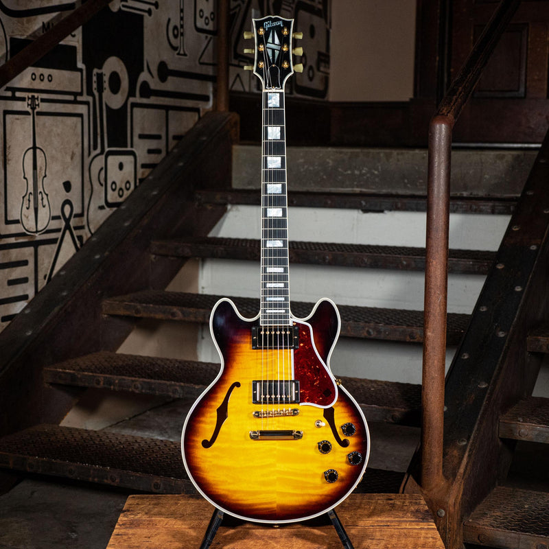 Gibson Custom 2017 ES-356 Vintage Sunburst With OHSC - Used