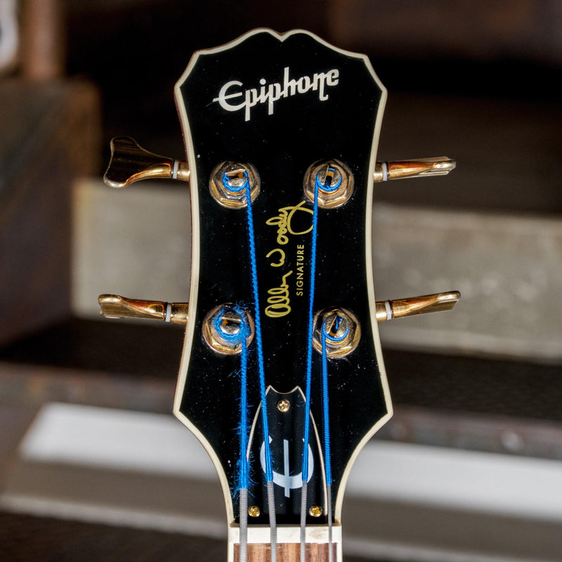Epiphone Allen Woody Rumblekat Wine Red With HSC - Used