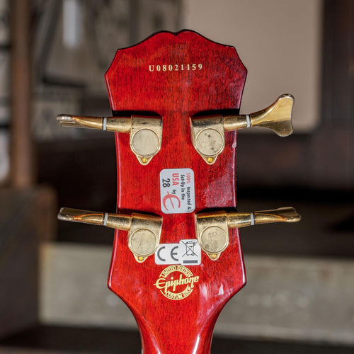 Epiphone Allen Woody Rumblekat Wine Red With HSC - Used