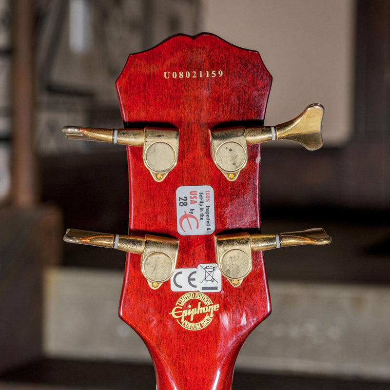 Epiphone Allen Woody Rumblekat Wine Red With HSC - Used