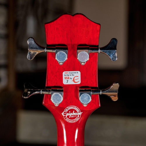 Epiphone 2017 Embassy Pro Red With Gator Bag - Used
