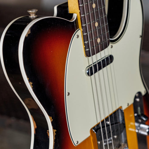 Fender Custom Shop 2019 Wildwood 10 '62 Telecaster Custom 3 Color Sunburst With OHSC - Used