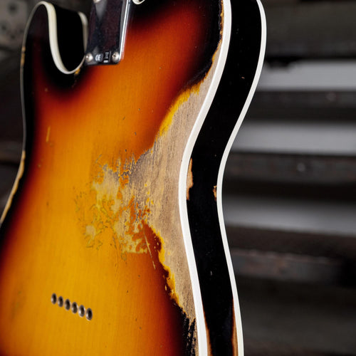 Fender Custom Shop 2019 Wildwood 10 '62 Telecaster Custom 3 Color Sunburst With OHSC - Used