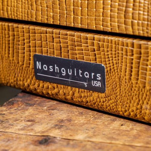 Nash 2017 JM63 Jazzmaster Black With Mastery Vibrato & OHSC - Used