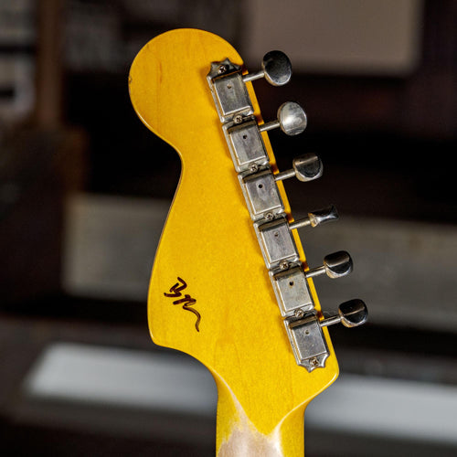 Nash 2017 JM63 Jazzmaster Black With Mastery Vibrato & OHSC - Used