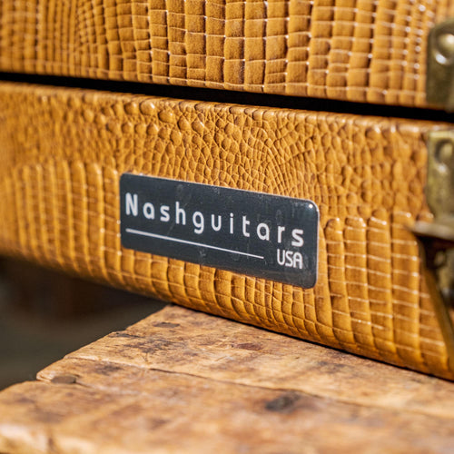 Nash 2017 JM63 Jazzmaster Fiesta Red With Mastery Vibrato & OHSC - Used