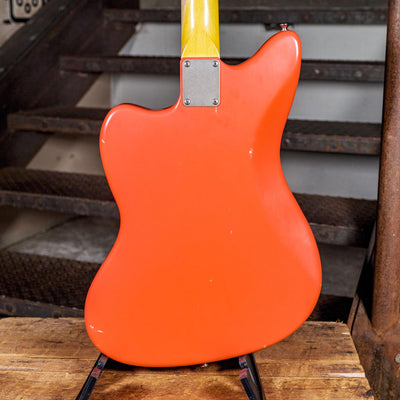 Nash 2017 JM63 Jazzmaster Fiesta Red With Mastery Vibrato & OHSC - Used