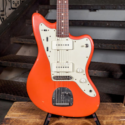 Nash 2017 JM63 Jazzmaster Fiesta Red With Mastery Vibrato & OHSC - Used