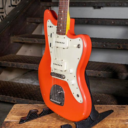 Nash 2017 JM63 Jazzmaster Fiesta Red With Mastery Vibrato & OHSC - Used