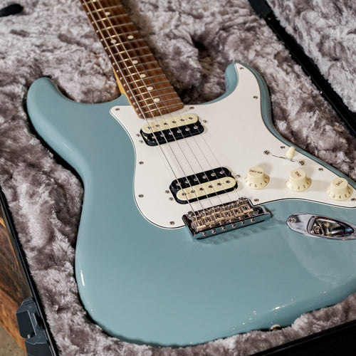 Fender 2017 Am Pro Stratocaster HH Shawbucker Sonic Grey With OHSC - Used