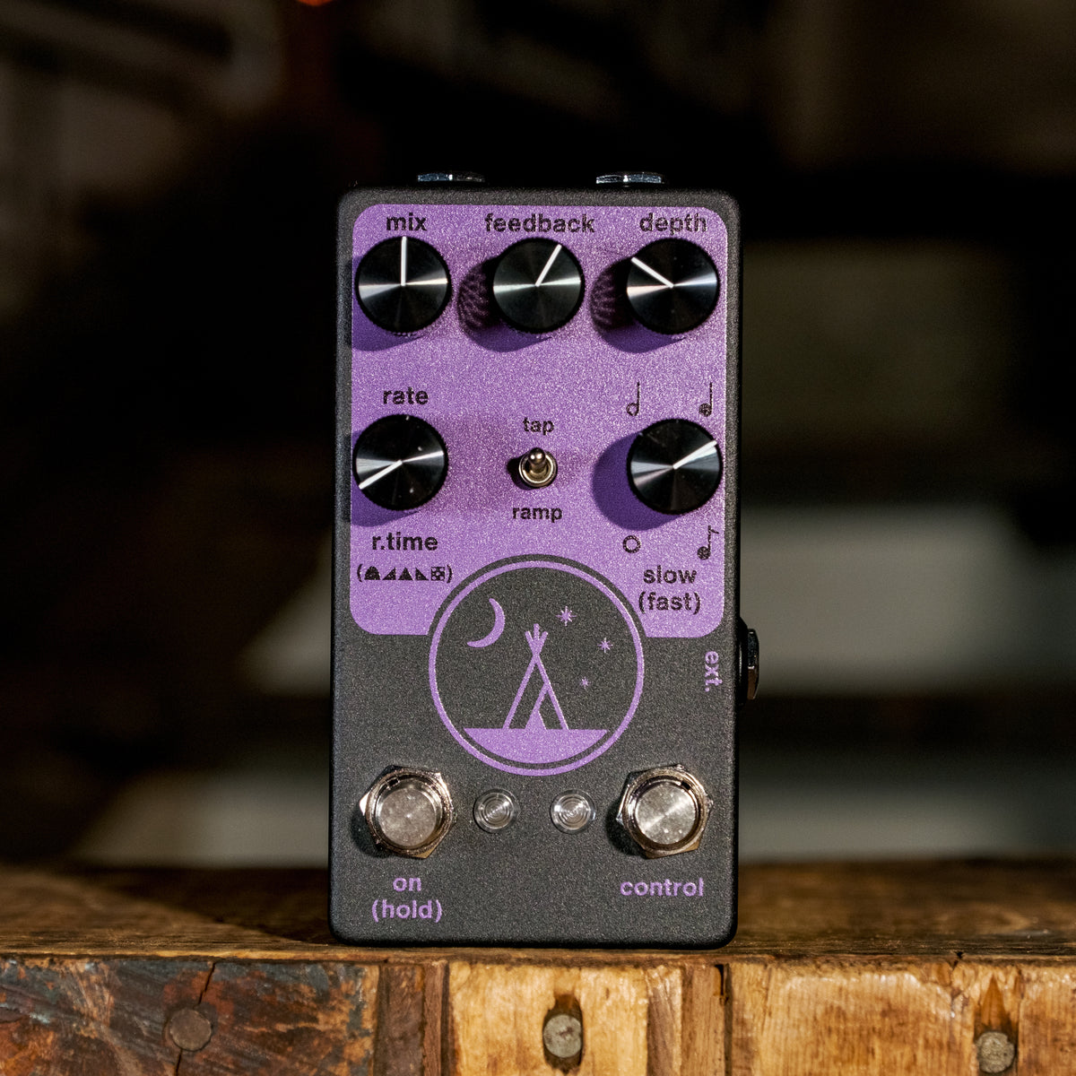 Native Audio Midnight Tap Ramp Analog Phaser/Vibrato - Used