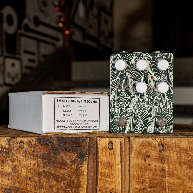 Smallsound Team Awesome Fuzz Machine Green - Used