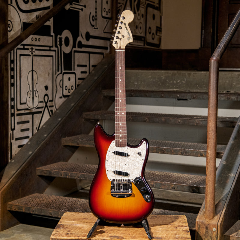Fender 2019 American Performer Mustang Rosewood, 3-Tone Sunburst With OGB - Used