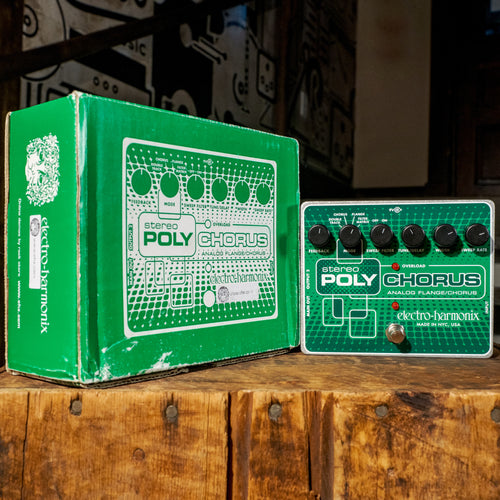 poly chorus pedal Electro Harmonix Stereo Poly Chorus